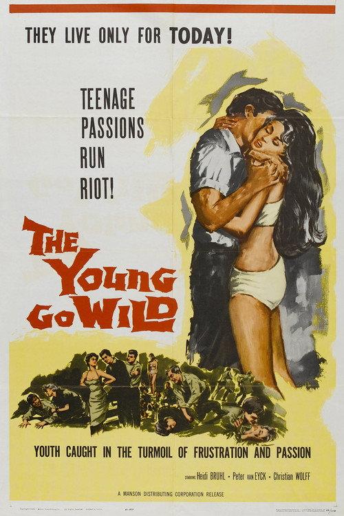 The Young Go Wild 1959 official movie poster