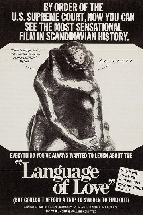 Language of Love XYZ 1971 official movie poster