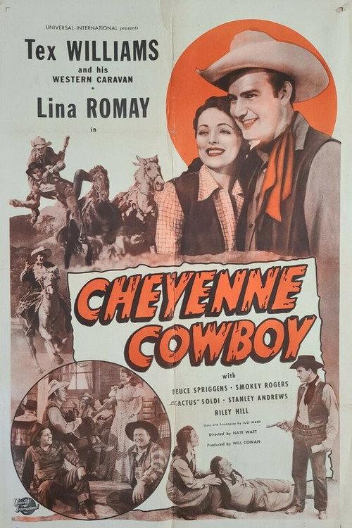 Cheyenne Cowboy 1949 official movie poster