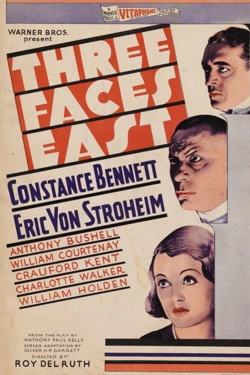 Three Faces East 1930 official movie poster