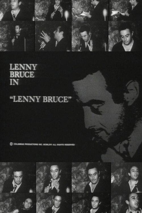 Lenny Bruce in 'Lenny Bruce' 1967 official movie poster