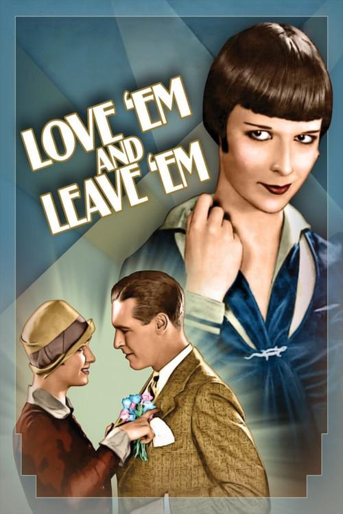 Love 'Em and Leave 'Em 1926 official movie poster