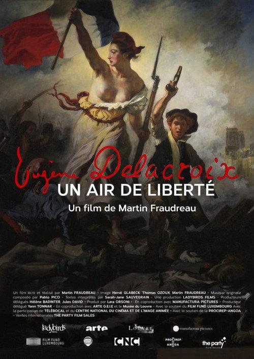 Delacroix, un air de liberté 2025 official movie poster