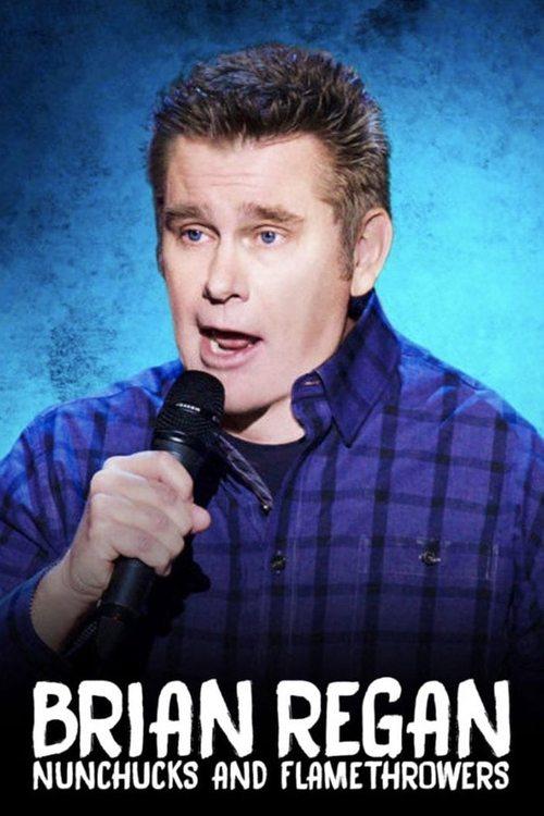 Brian Regan: Nunchucks and Flamethrowers 2017 official movie poster