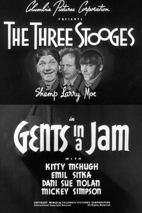 Gents in a Jam 1952 official movie poster