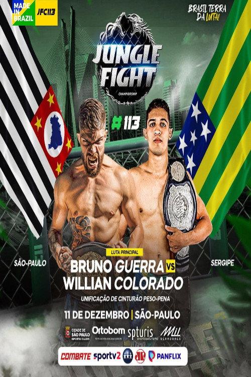 Jungle Fight 113 2022 official movie poster