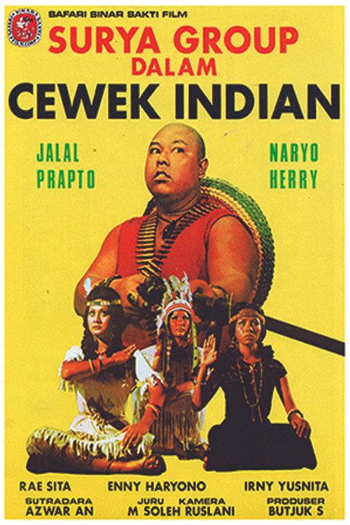Tiga Cewek Indian 1976 official movie poster