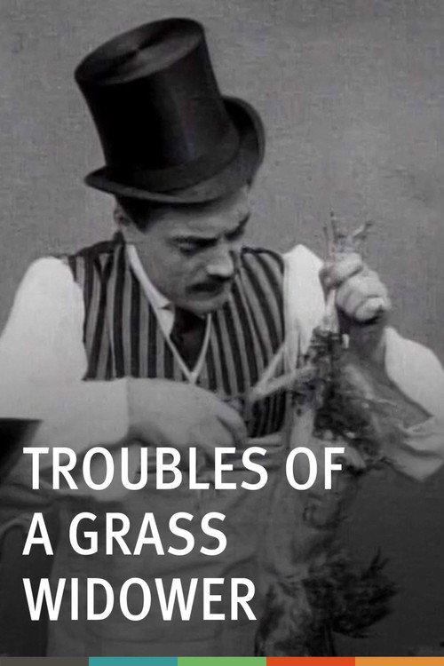 Troubles of a Grass Widower 1908 official movie poster