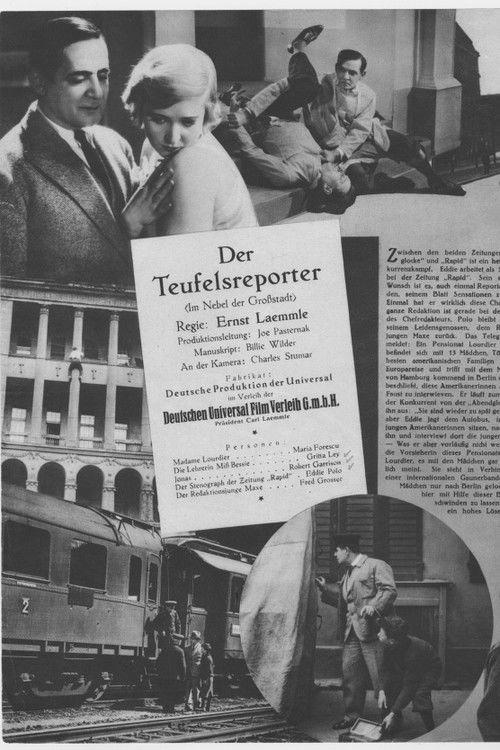 Der Teufelsreporter 1929 official movie poster