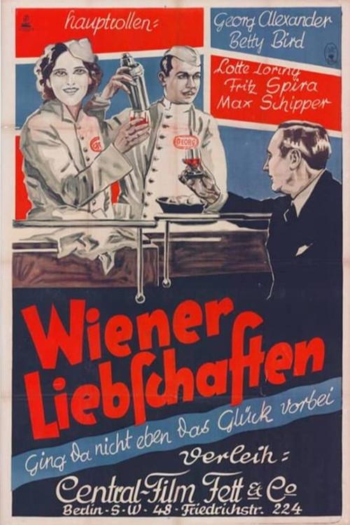 Viennese love affairs 1931 official movie poster