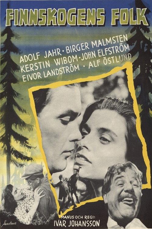 Finnskogens folk 1955 official movie poster