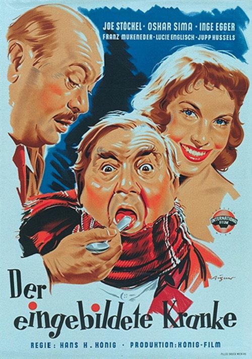 Der eingebildete Kranke 1952 official movie poster