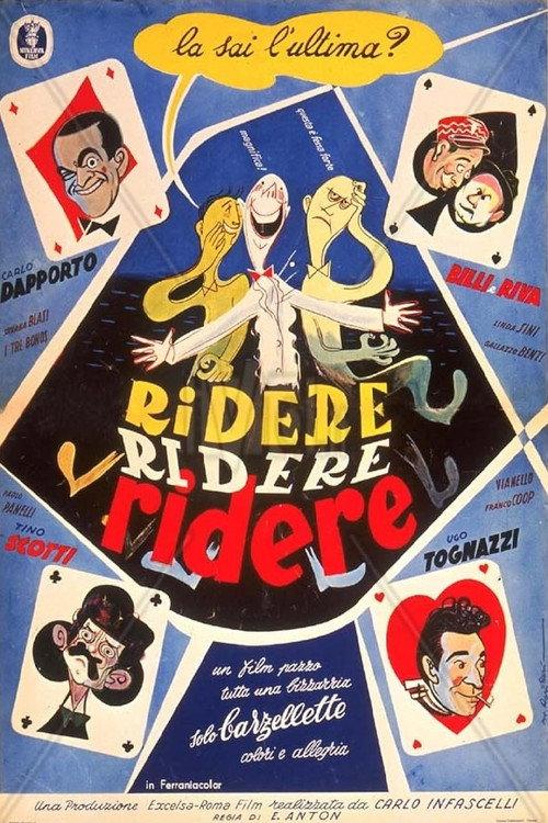 Ridere! Ridere! Ridere! 1954 official movie poster