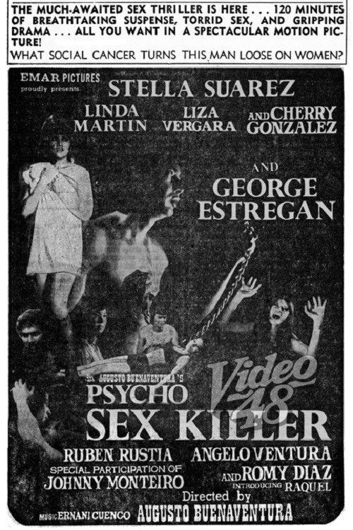 Psycho Sex Killer 1970 official movie poster