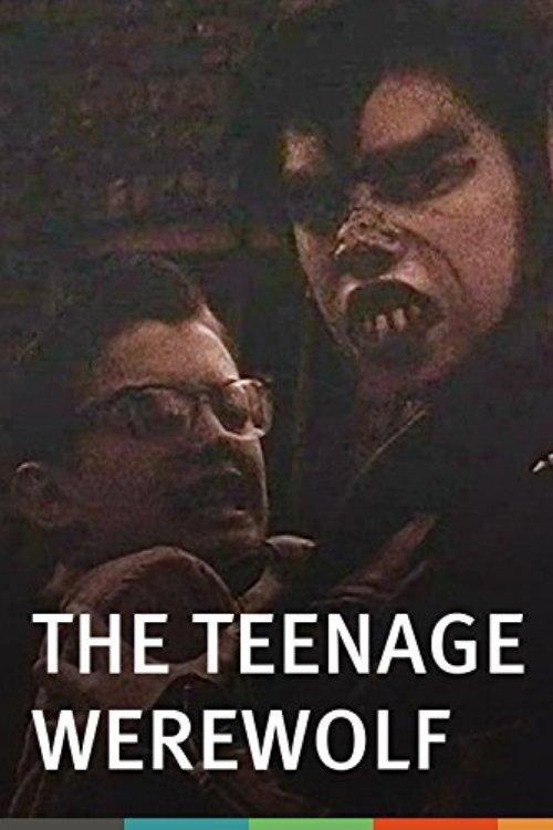 The Teenage Werewolf 1959 official movie poster