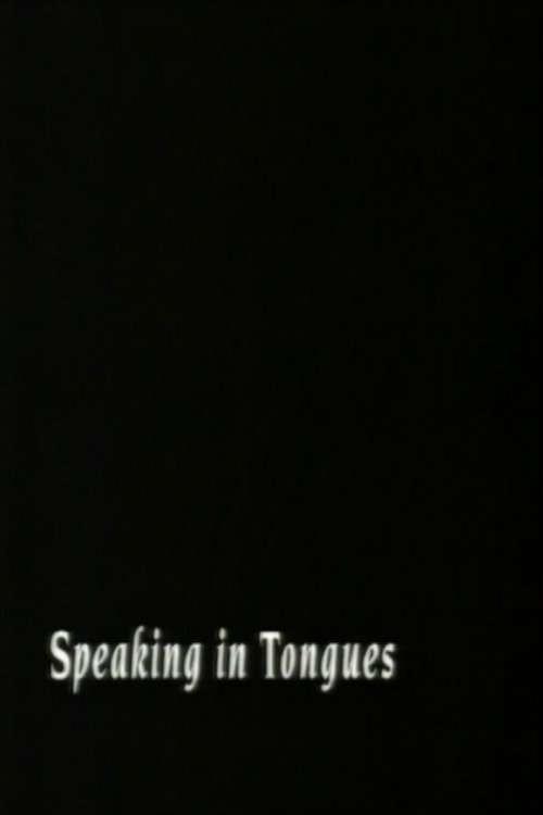 Speaking In Tongues 1994 official movie poster