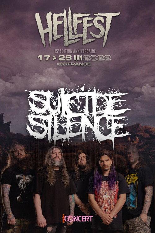 Suicide Silence au hellfest 2022 2022 official movie poster