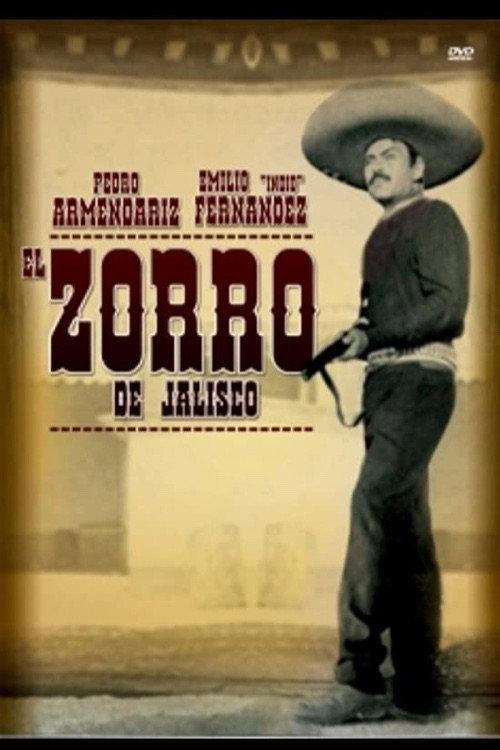 El Zorro de Jalisco 1941 official movie poster