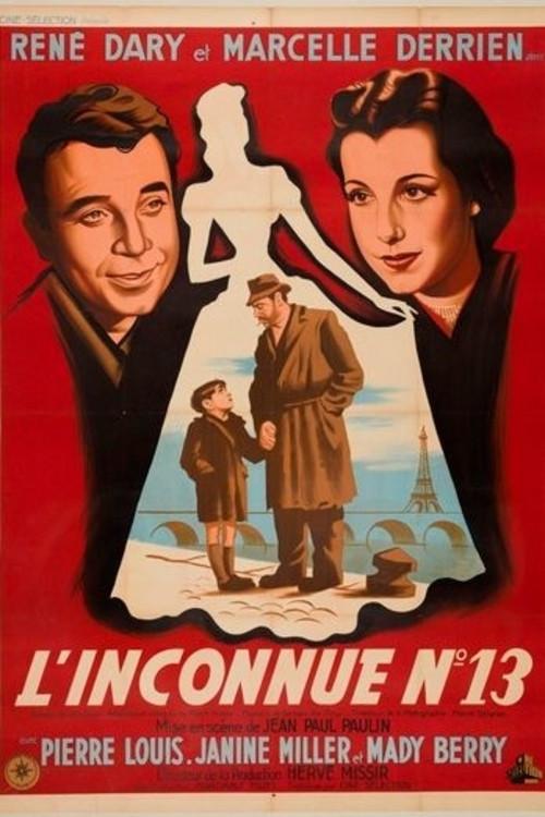 The Unknown N° 13 1949 official movie poster