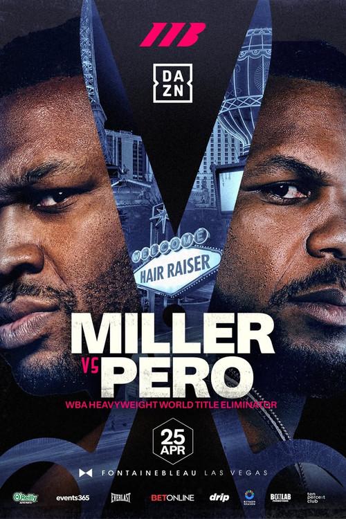 Jarrell Miller vs. Lenier Pero 2026 official movie poster
