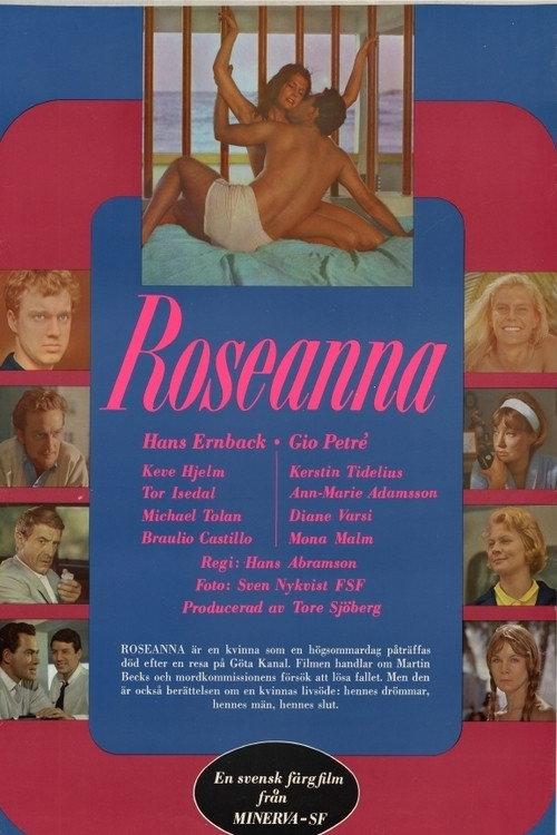 Roseanna 1967 official movie poster