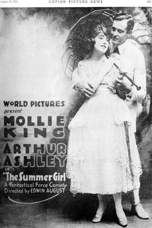 The Summer Girl 1916 official movie poster