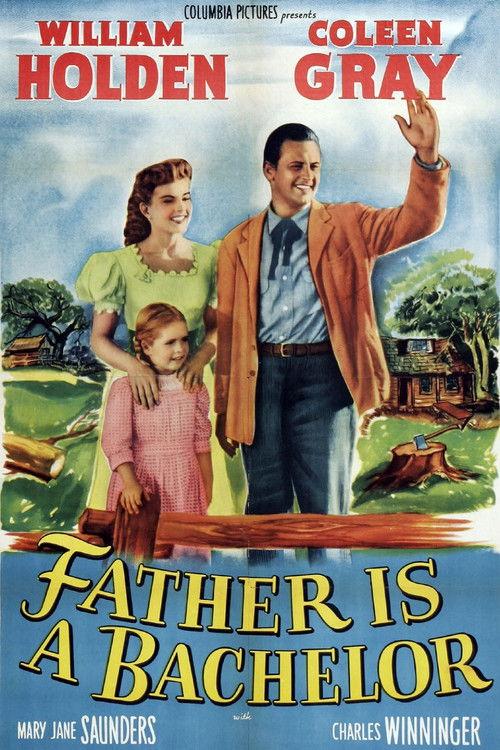 Father Is a Bachelor 1950 official movie poster
