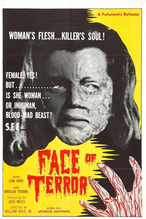 Face of Terror 1962 official movie poster