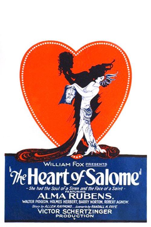 The Heart of Salome 1927 official movie poster