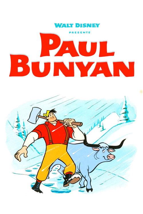 Paul Bunyan 1958 official movie poster