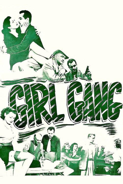 Girl Gang 1954 official movie poster