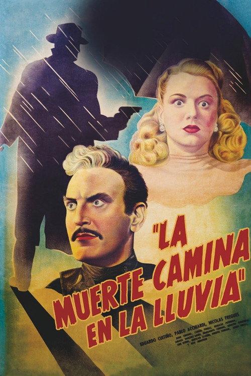 La muerte camina en la lluvia 1948 official movie poster