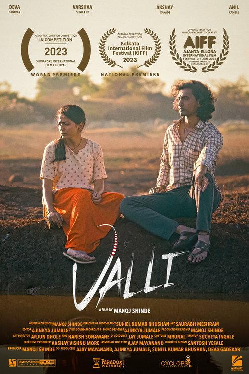 Valli 2023 official movie poster