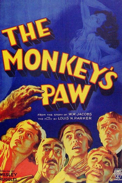 The Monkey's Paw 1933 official movie poster