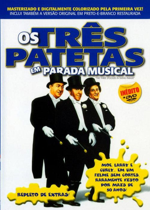 The Three Stooges: Swing Parade 1946 official movie poster