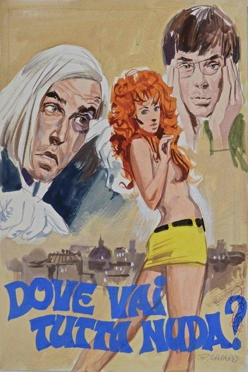 Where Are You Going All Naked? 1969 official movie poster