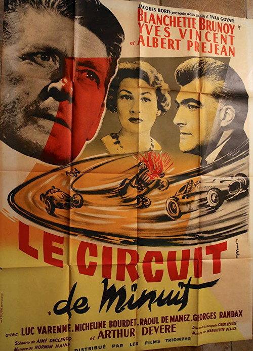 Le circuit de minuit 1956 official movie poster