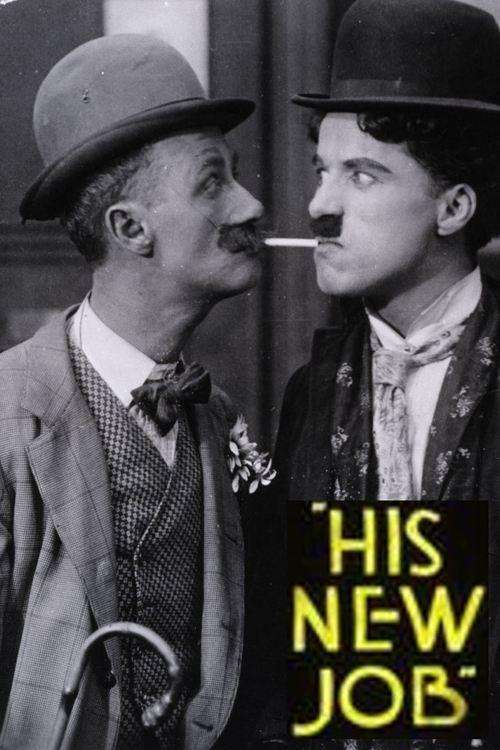 His New Job 1915 official movie poster
