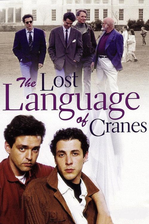 The Lost Language of Cranes 1992 official movie poster