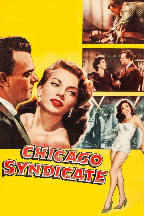 Chicago Syndicate 1955 official movie poster