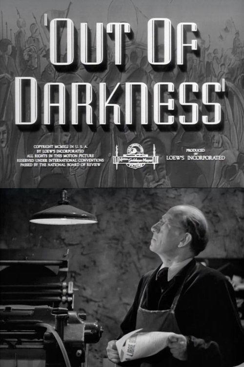 Out of Darkness 1941 official movie poster