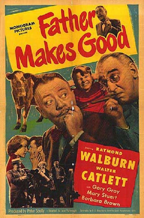 Father Makes Good 1950 official movie poster