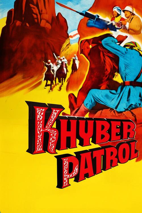 Khyber Patrol 1954 official movie poster