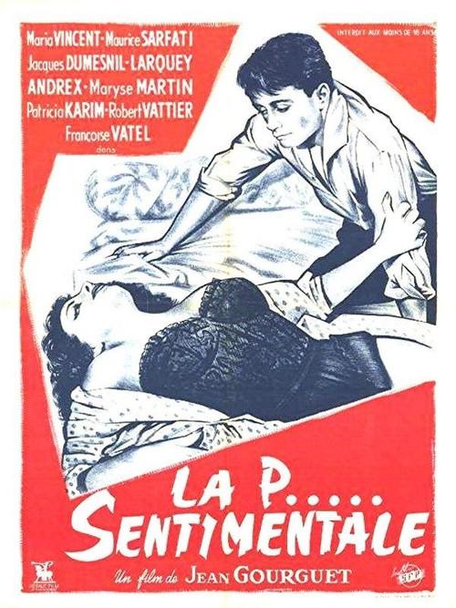 La P..... sentimentale 1958 official movie poster