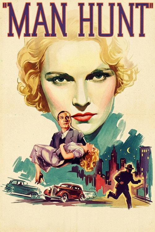Man Hunt 1936 official movie poster