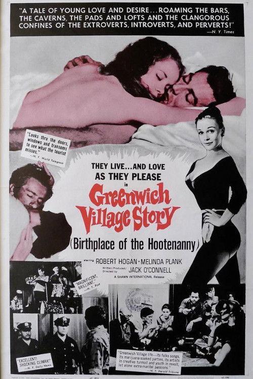 Greenwich Village Story 1963 official movie poster