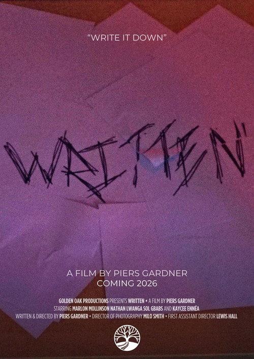Written  official movie poster