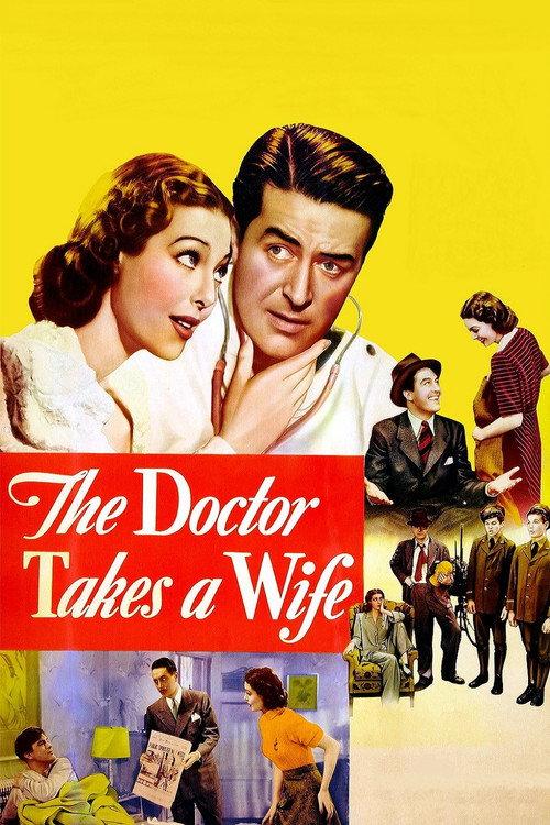 The Doctor Takes a Wife 1940 official movie poster