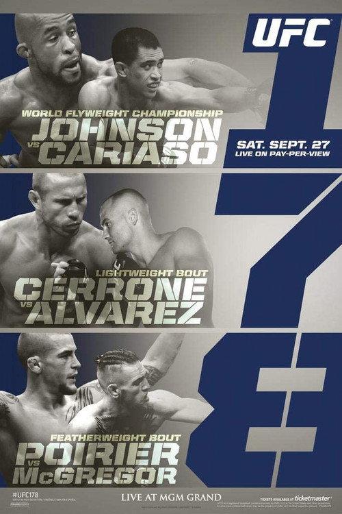 UFC 178: Johnson vs. Cariaso 2014 official movie poster