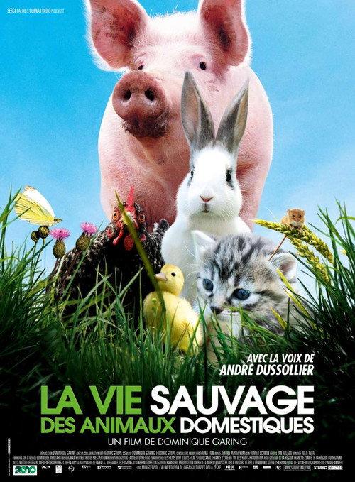 La vie sauvage des animaux domestiques 2010 official movie poster